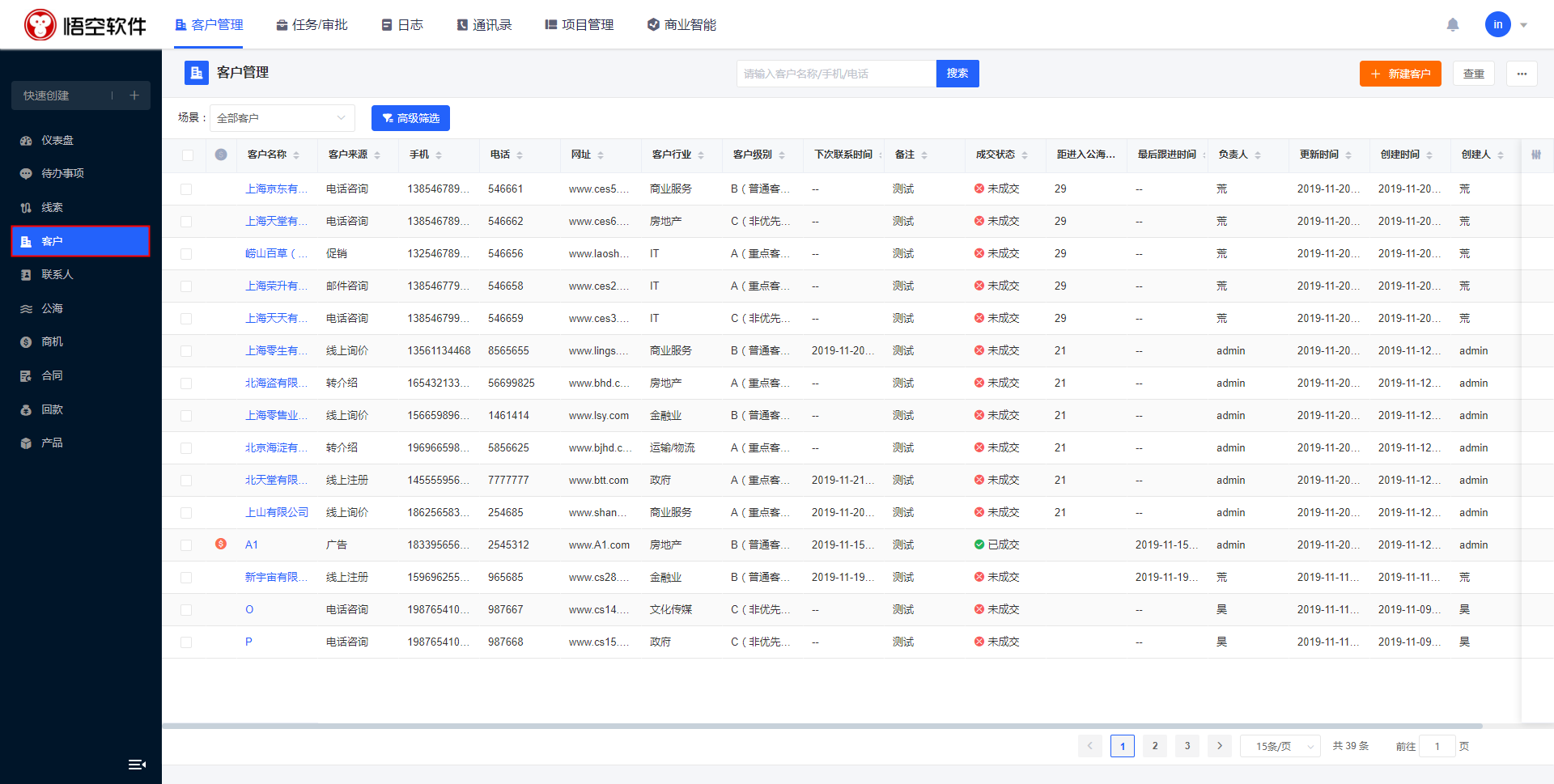 CRM 之客户管理2